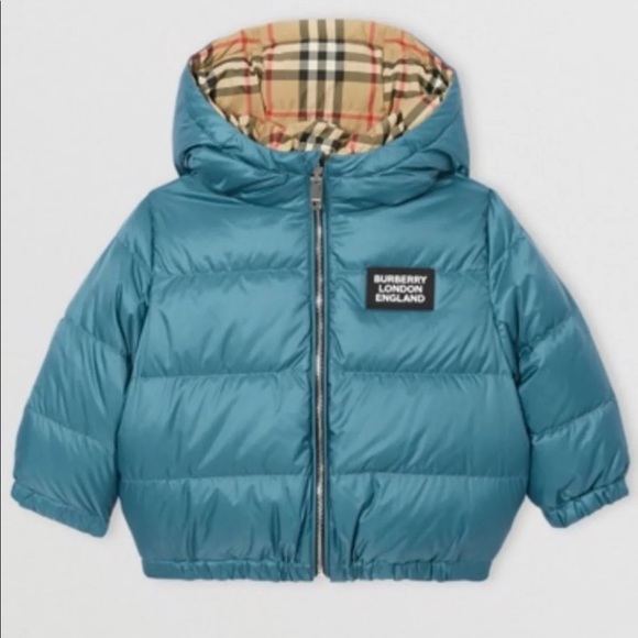 Infant Burberry winter coat size 6 months. - Picture 2 of 2